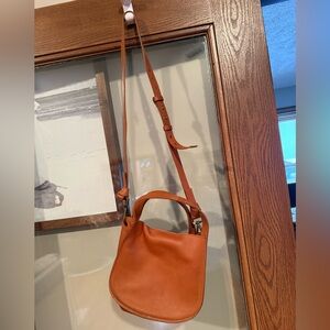 NWT Madewell Tan Leather Shoulder Bag